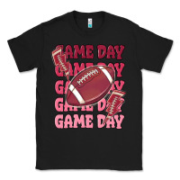 Black game day football Classic Tee - MaliasSmallBusiness