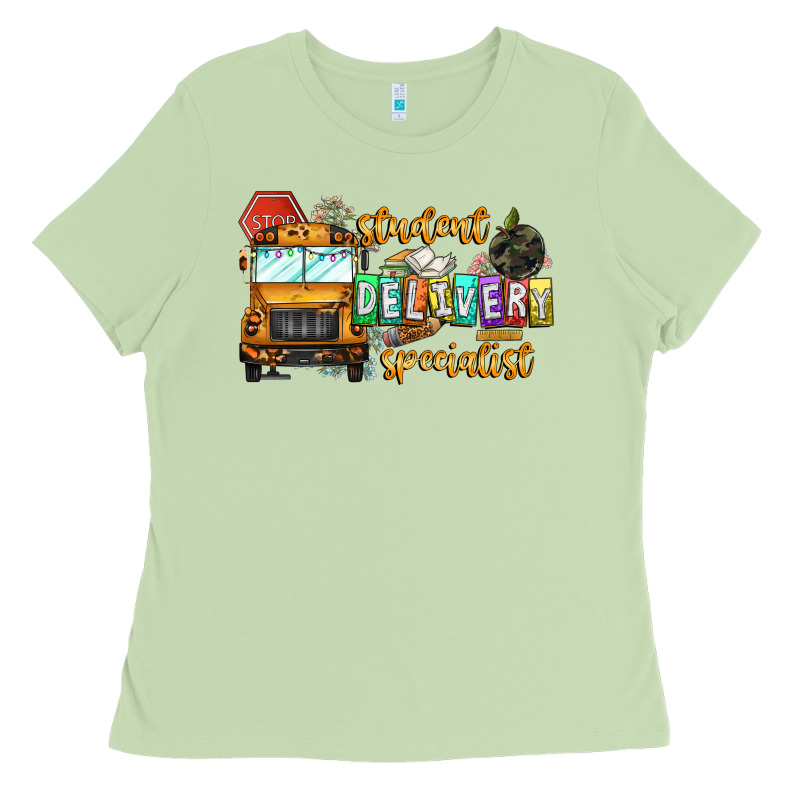 Student Delivery Specialist Ladies Tee by CowhideDigitalArt | Teevron