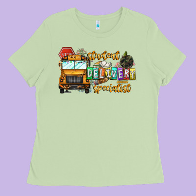 Student Delivery Specialist Ladies Tee Designed By Cowhidedigitalart
