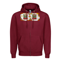 Burgundy Stink stank stunk Zipper Hoodie - Artiststas