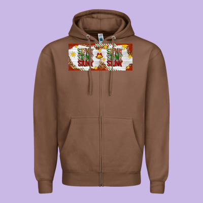 Stink Stank Stunk Zipper Hoodie Designed By Artiststas