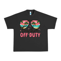 Pigment Black teacher off duty Urban Heavy Tee - MaliasSmallBusiness