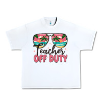 White teacher off duty Urban Heavy Tee - MaliasSmallBusiness