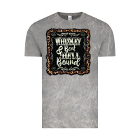Cloud Rock whiskey bent hell bound black Vintage Tee - AdoDesignShop