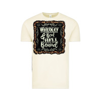 Vintage Arctic whiskey bent hell bound black Vintage Tee - AdoDesignShop