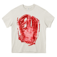 Cream Catchers Mitt Fa Element Heavy Core Tee - FaDigitalArtStudio