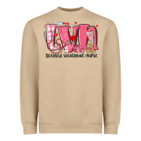 Mushroom lvn licensed vocational nurse valentine's day Heavyweight Sweatshirt - MaliasSmallBusiness