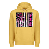Antique Gold back the pink Premium Hoodie - TumblerDesignByShophia