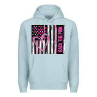 Blue Mist back the pink Premium Hoodie - TumblerDesignByShophia