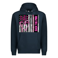 Navy back the pink Premium Hoodie - TumblerDesignByShophia