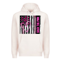 Pale Pink back the pink Premium Hoodie - TumblerDesignByShophia