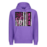 Purple back the pink Premium Hoodie - TumblerDesignByShophia