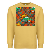 Antique Gold Fall truck Premium Sweatshirt - NancyCooperArtShop