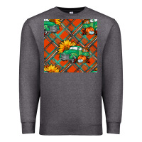 Charcoal Heather Fall truck Premium Sweatshirt - NancyCooperArtShop