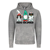 Cloud Rock hero gnomies african american nurse gnomies medical gnomies Vintage Hoodie - BarkalooDesign