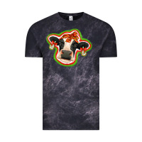 Cloud Black christmas heifer Vintage Tee - Jasminsmagicworld