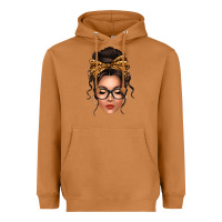 Meerkat caucasian leopard messy bun Heavyweight Hoodie - texasbilliewilder