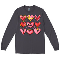 Smoke sketch hearts Long Sleeve Tee - MaliasSmallBusiness
