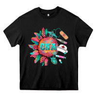 Black western certified nurse asistant  medical instruments Heavy Core Tee - BarkalooDesign