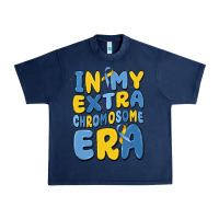Navy in my extra chromosome era Urban Heavy Tee - MaliasSmallBusiness