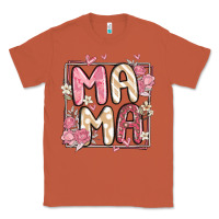 Copper floral mama Classic Tee - MaliasSmallBusiness