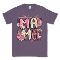 Lavender floral mama Classic Tee - MaliasSmallBusiness