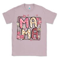 Lilac floral mama Classic Tee - MaliasSmallBusiness