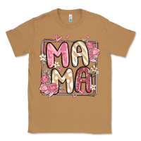 Toasted Coconut floral mama Classic Tee - MaliasSmallBusiness