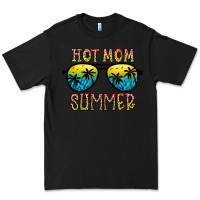 Black hot mom summer Premium Tee - CowhideDigitalArt