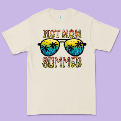 Hot Mom Summer Premium Tee Designed By Cowhidedigitalart