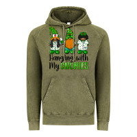 Vintage Olive hanging with my gnomies african american nurse gnomies Vintage Hoodie - BarkalooDesign