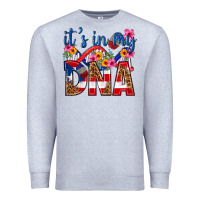 Heather Grey its in my dna puerto rico Premium Sweatshirt - texasbilliewilder