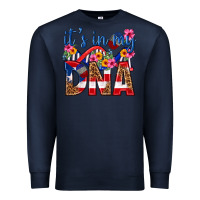 Navy its in my dna puerto rico Premium Sweatshirt - texasbilliewilder