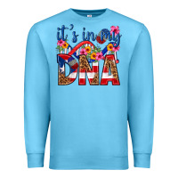 Ocean Blue its in my dna puerto rico Premium Sweatshirt - texasbilliewilder