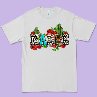 Madre With Roses And Cactus Premium Tee Designed By Adodesignshop