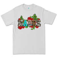 Dove Grey madre with roses and cactus Premium Tee - AdoDesignShop
