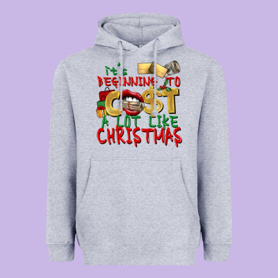 It's Beginning To Cost A Lot Like Christmas Heavyweight Hoodie Designed By Nancycooperartshop