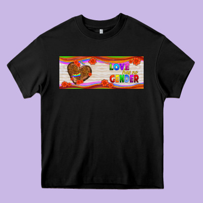 Love Has No Gender Mug 11 Oz Heavy Core Tee Designed By Hra Design Shop