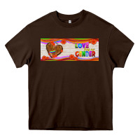 Chocolate Brown love has no gender mug 11 oz Heavy Core Tee - HRA Design Shop