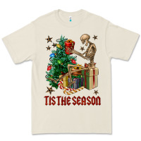 Bone Skeleton tis the season Premium Tee - FaDigitalArtStudio