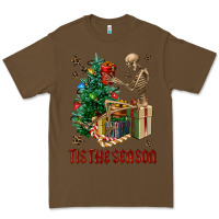 Cacao Skeleton tis the season Premium Tee - FaDigitalArtStudio