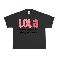 Pigment Black lola in every season, she shines with grace Urban Heavy Tee - MaliasSmallBusiness
