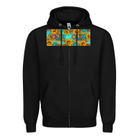 Black Cozy Vibes Zipper Hoodie - Artiststas