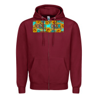 Burgundy Cozy Vibes Zipper Hoodie - Artiststas