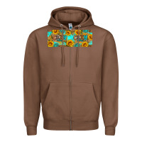 Chestnut Cozy Vibes Zipper Hoodie - Artiststas