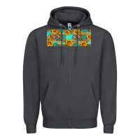 Smoke Cozy Vibes Zipper Hoodie - Artiststas