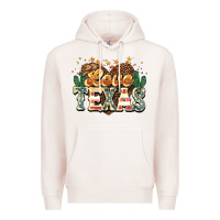 Pale Pink Love Texas 4th of july Premium Hoodie - HowdyJamesFarm