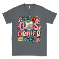 Charcoal Heather best bus driver ever Classic Tee - MaliasSmallBusiness