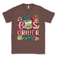Chestnut best bus driver ever Classic Tee - MaliasSmallBusiness