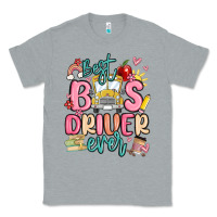 Heather Grey best bus driver ever Classic Tee - MaliasSmallBusiness
